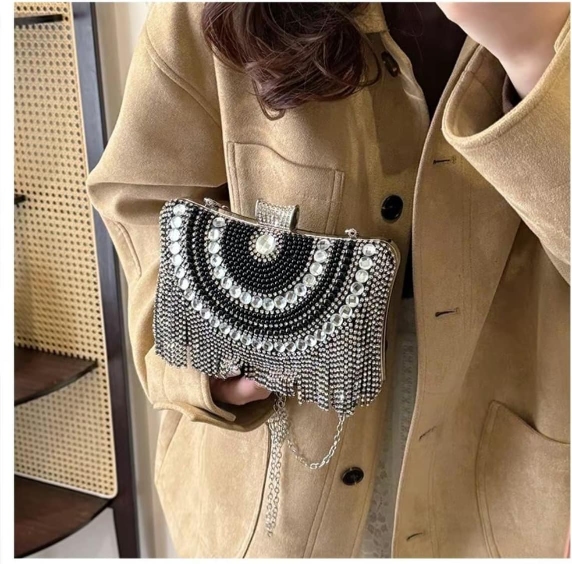 Crystal Fancy Bag